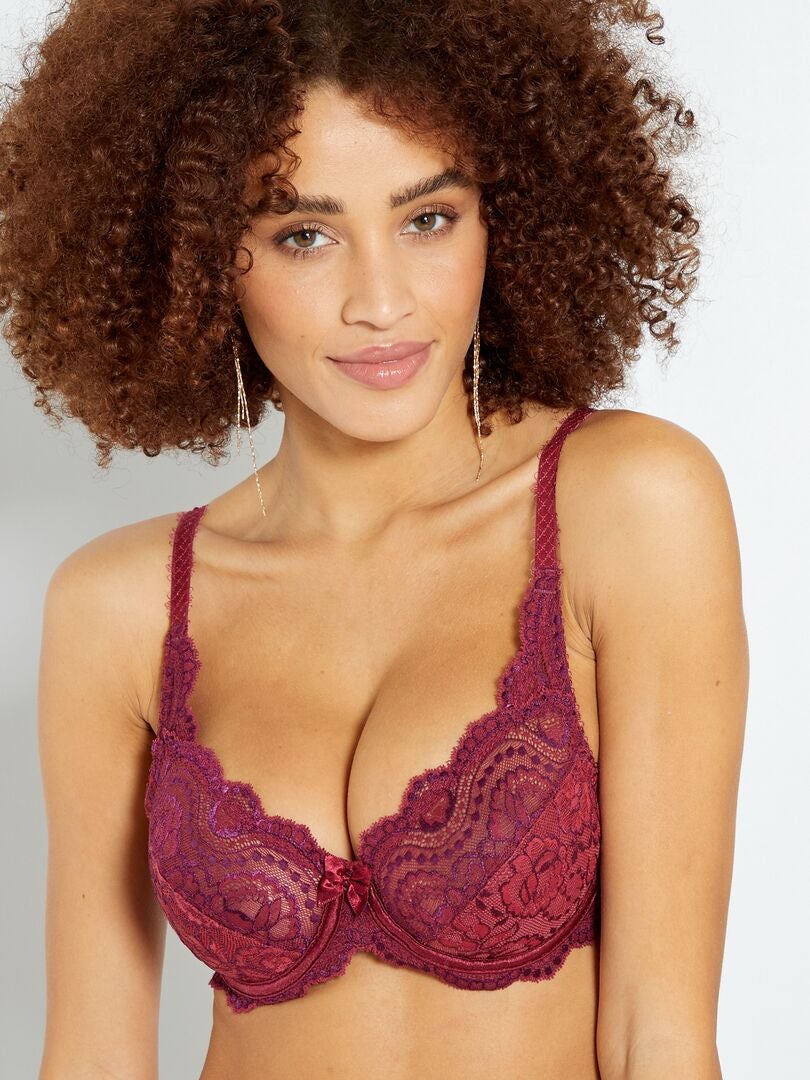 Sujetador Flower Elegance 'Playtex' de copa completa - BEIGE