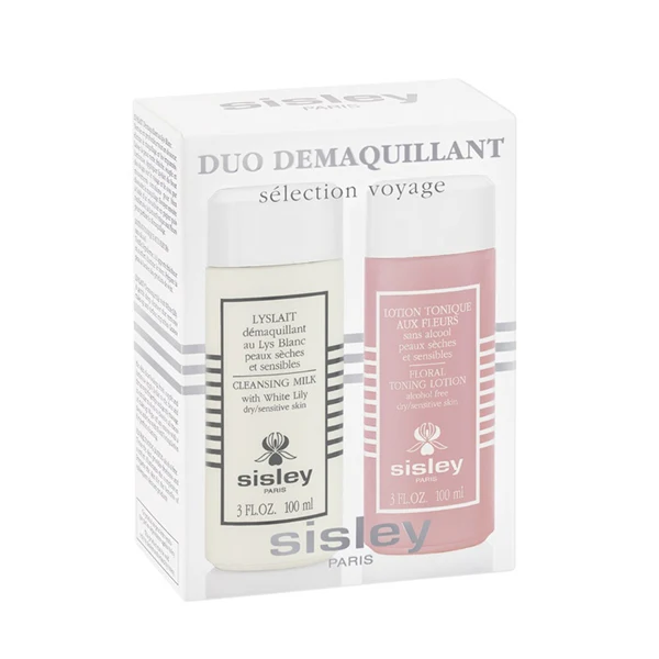 Viso Duo Demaquillant Sélection Voyage - Cofanetto Detergente, Tonico viso, Latte detergente viso