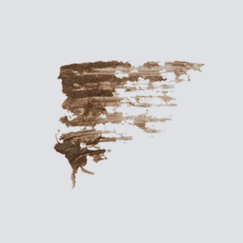 Rimel Fixing Fiber Brow, maro moale - BeautyAct