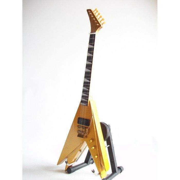 Vinnie Vincent's Jackson Double V Miniature Guitar from Kiss