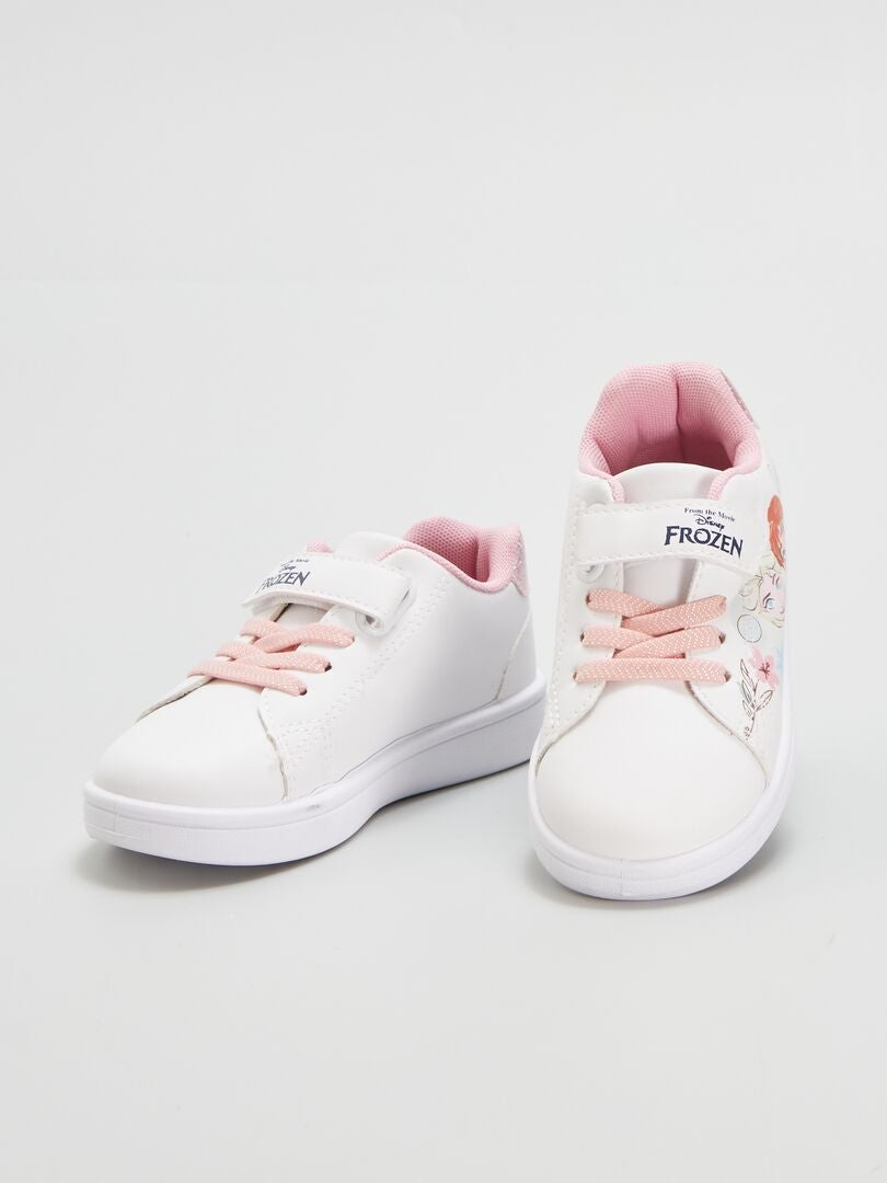 'Frozen' sandalen met bandjes - WIT