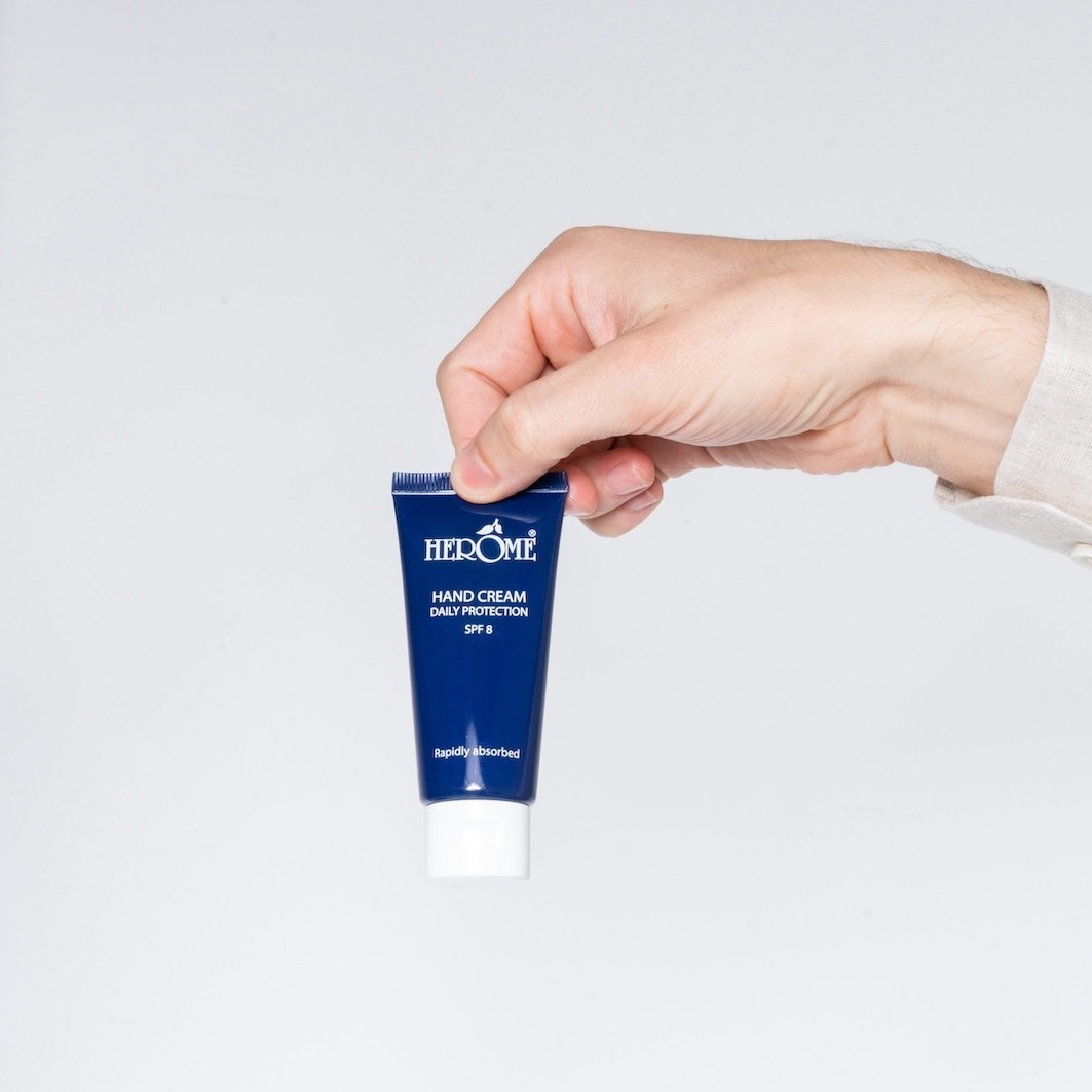 Herome Cosmetics krema za ruke, njega ruku, krema za ruke za svakodnevnu zaštitu, putna veličina – mini