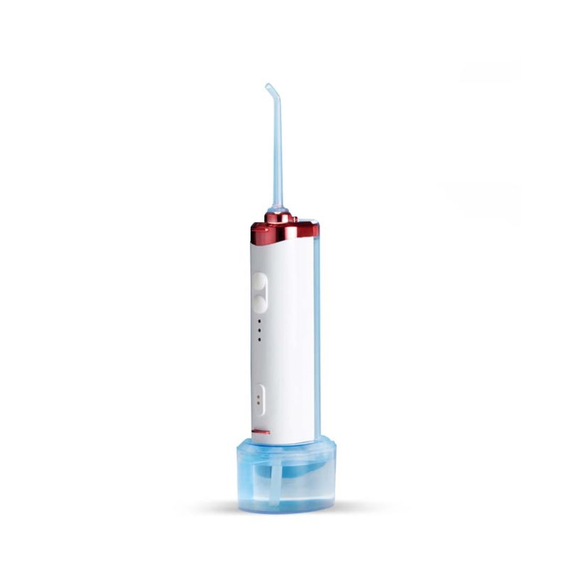 Idropulsore Orale Portatile (260 ml) con Ricarica Magnetica, Spegnimento Automatico Smart, Impermeabilità IPX7, Pulizia Dentale a Impulsi