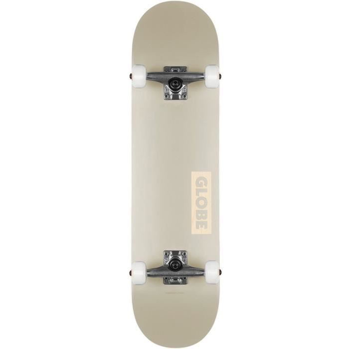 Globe Goodstock Complete Skateboard - 8 inch gebroken wit