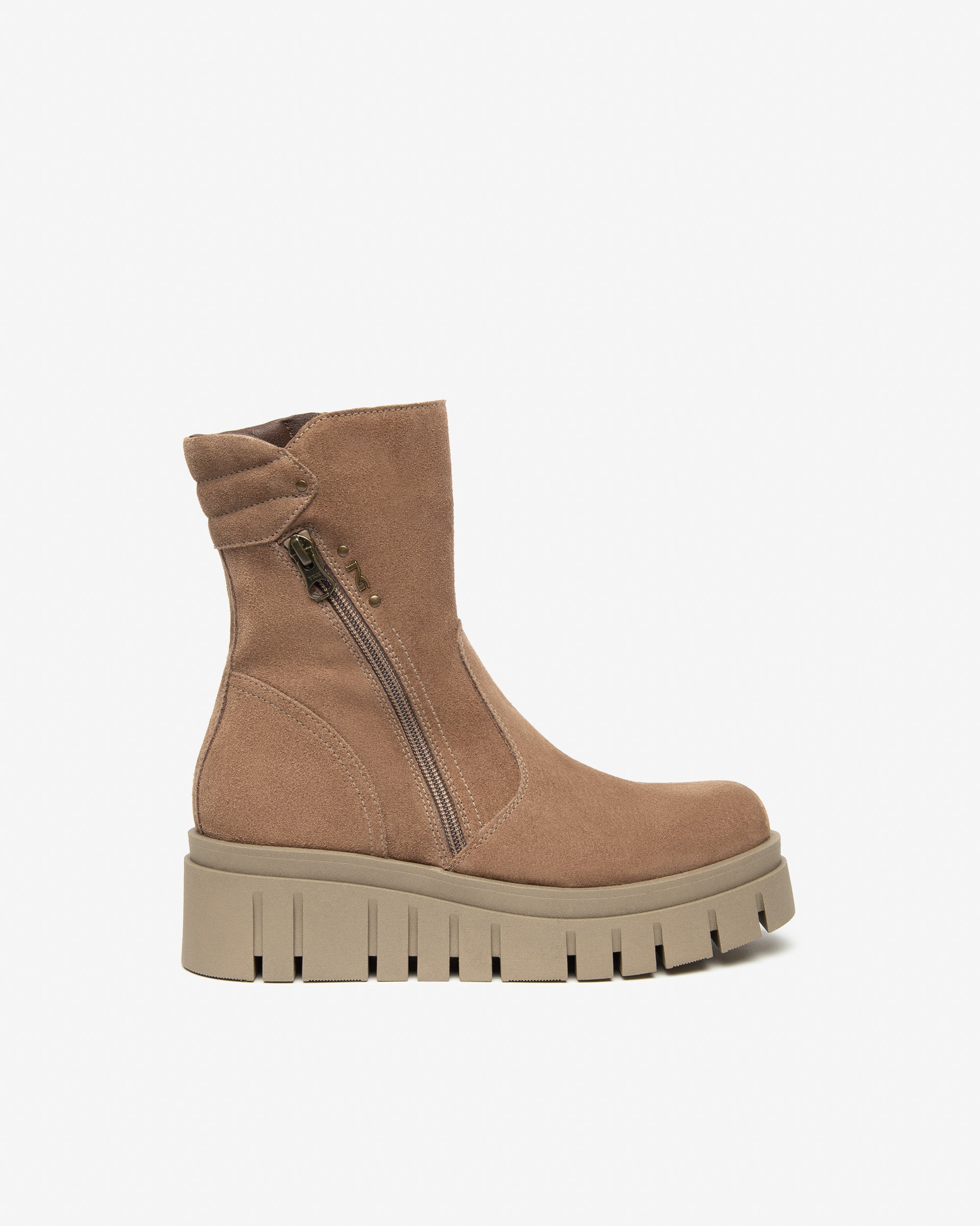  Damen-Wildlederstiefeletten