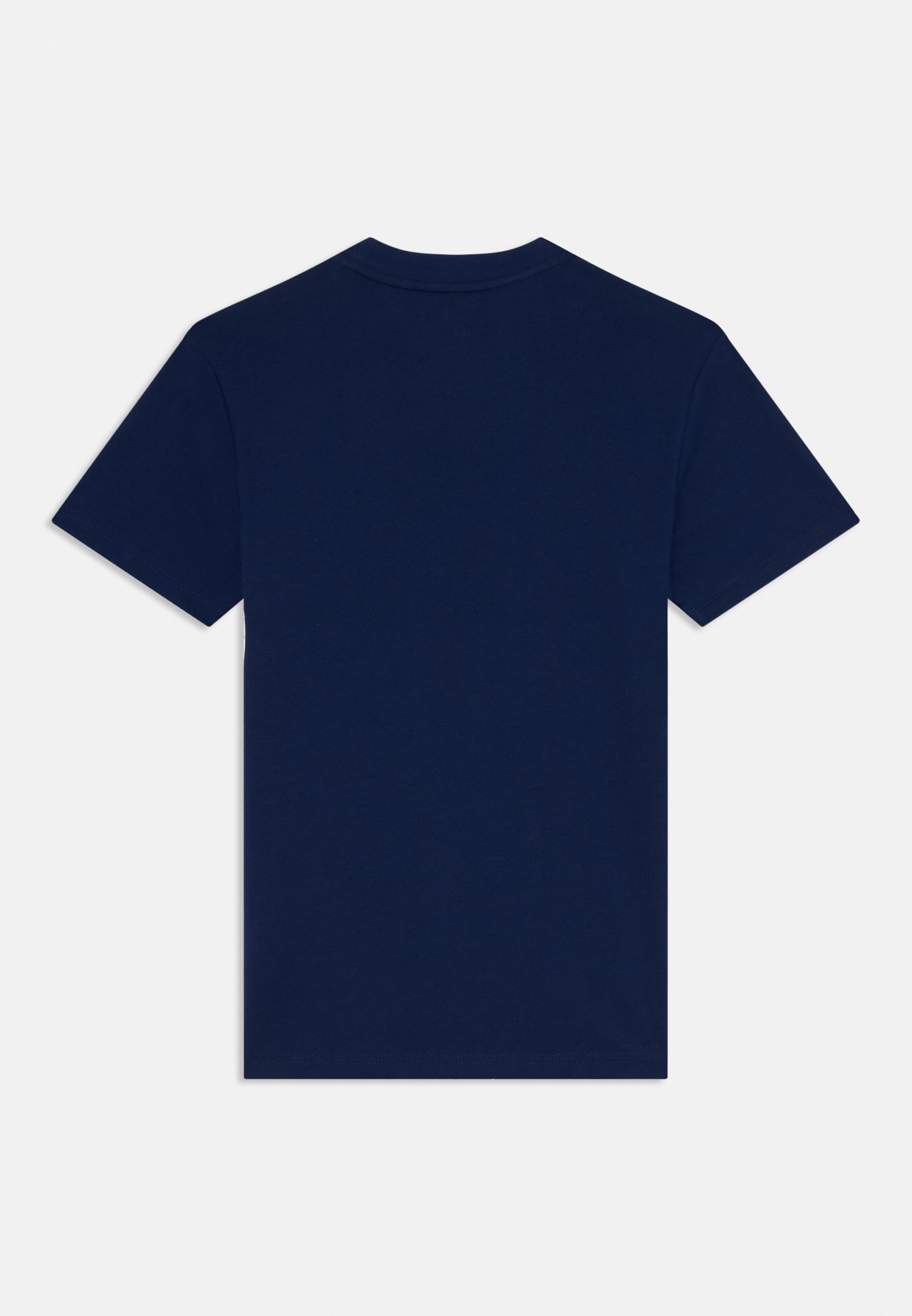 adidas Performance ESSENTIALS JUNIOR UNISEX - Tričko s potlačou - tmavomodrá/čisto tyrkysová/mätová