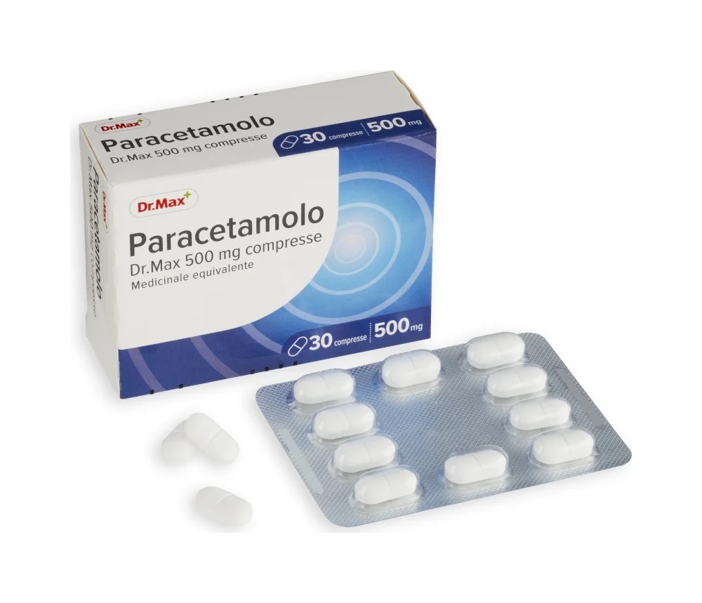 DR. MAX Dr. Max Paracetamol 30 antipyretických tablet