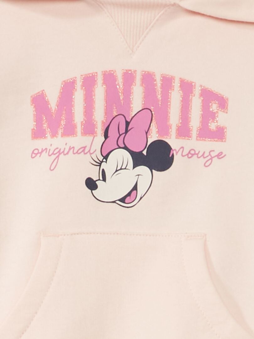 Minnie Mouse hoodie - ROZE