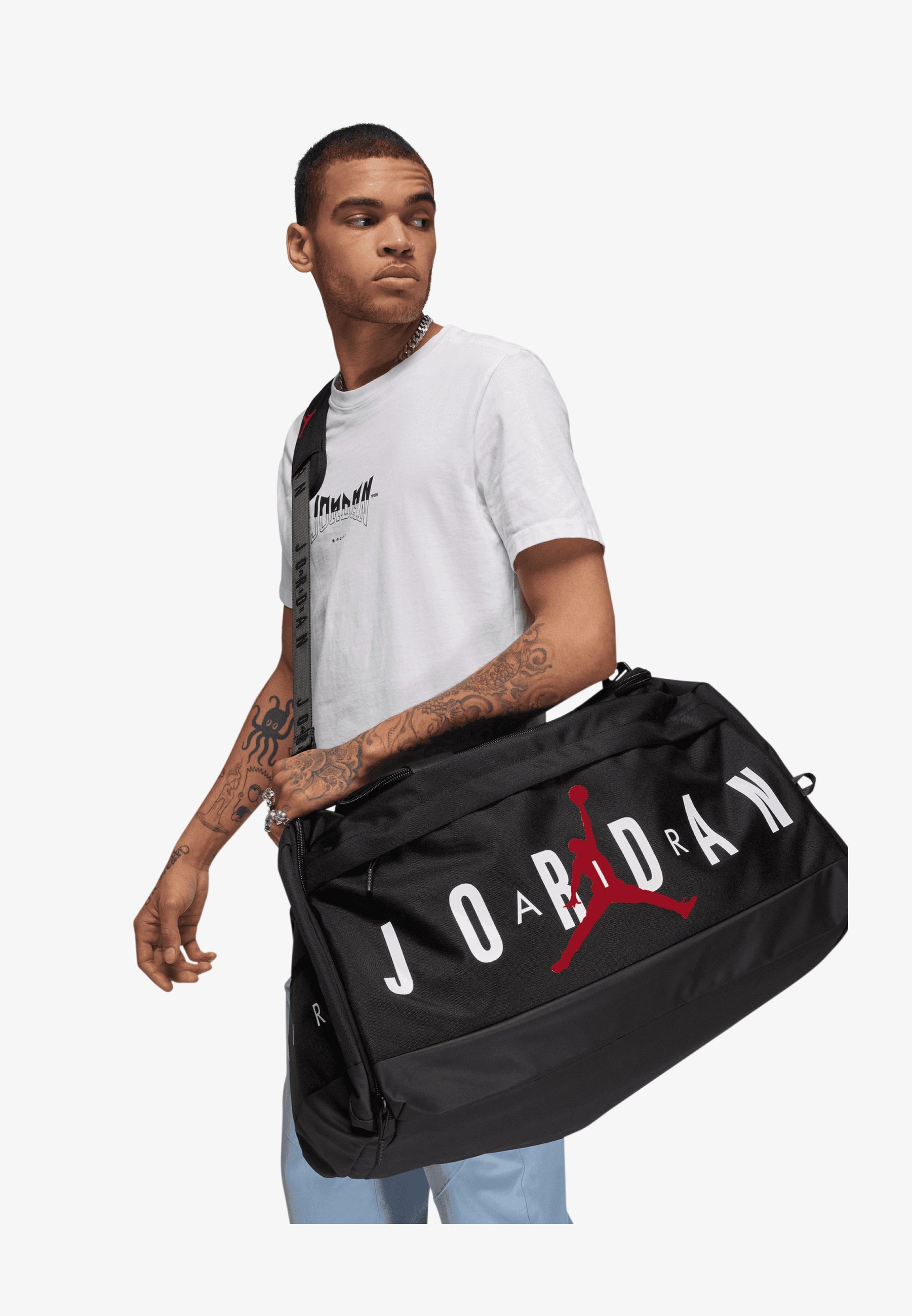 Jordan VELOCITY DUFFLE - Potovalna torba - črna