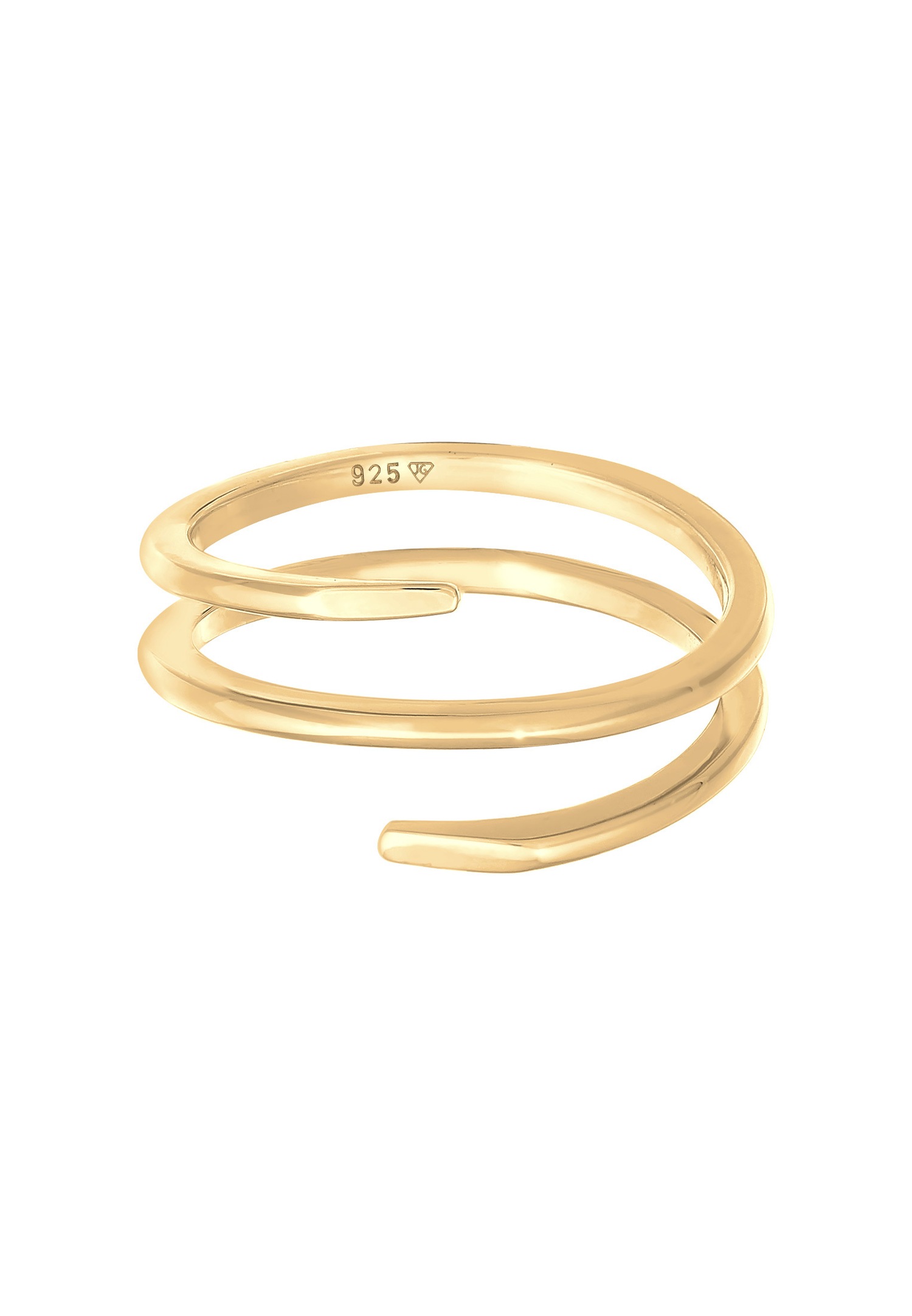 Elli Femmes Enroulement Torsadé Filigrane Tendance en Argent Sterling 925
