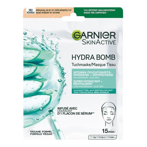 Tkaninková maska Garnier SkinActive Hydra Bomb