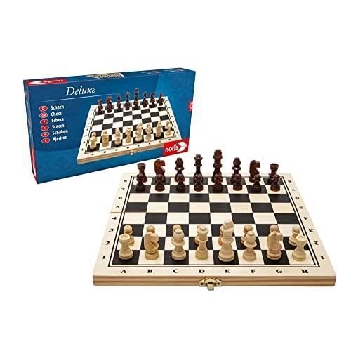 Juego clásico - DELUXE - Noris - Ajedrez - Juego de viaje - 2 o más jugadores
