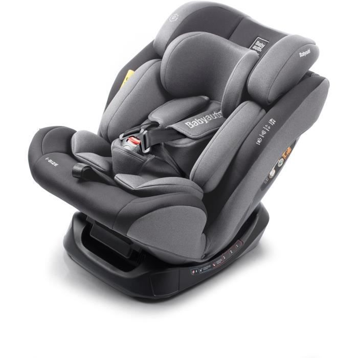 Bilbarnstol - BABYAUTO - LOLO IBELT - Grupp 0/1/2/3 - 40 / 150 cm - I-Size - Liggbälte - Förminskare - Grå