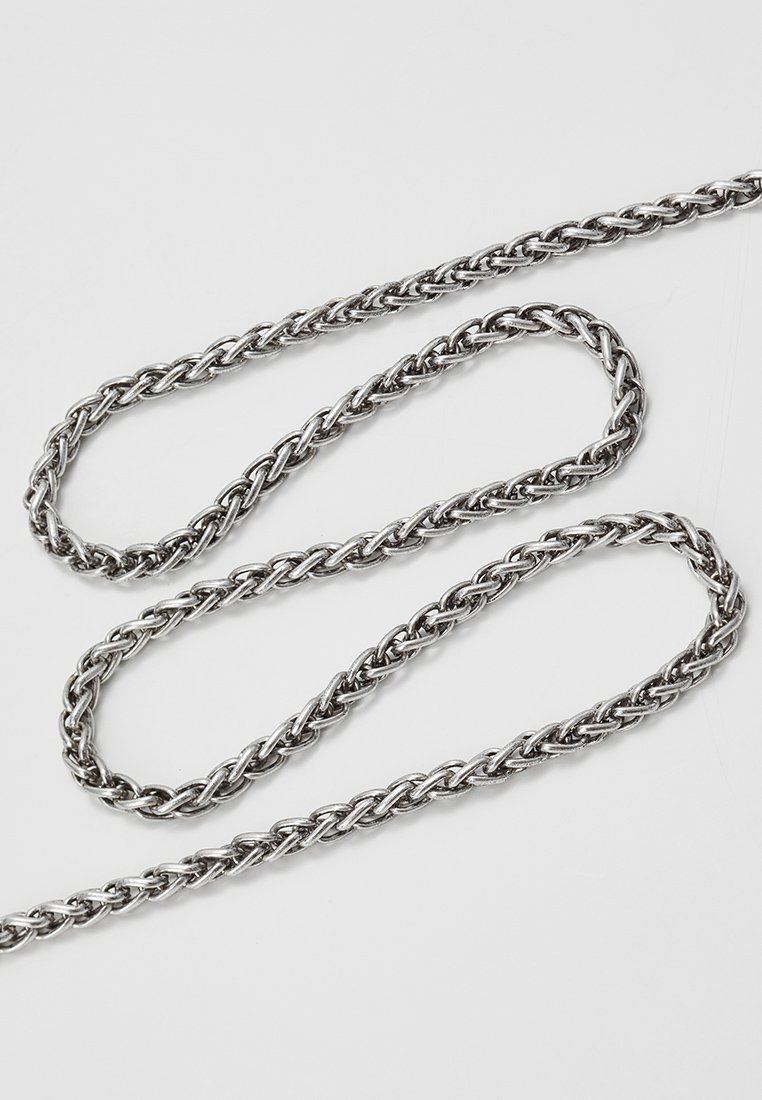 Icon merk ketting - zilverkleurig
