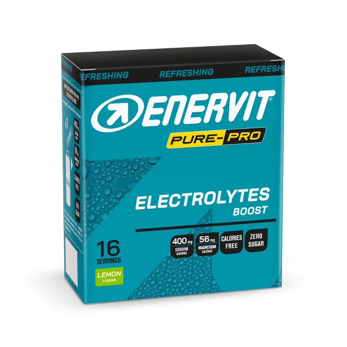 ENERVIT Enervit Pure Pro Elektrolyten Boost 16 zakjes van 4 g
