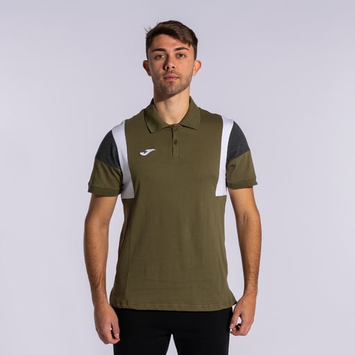 Polo Manga Corta Joma Confort Iii Caqui