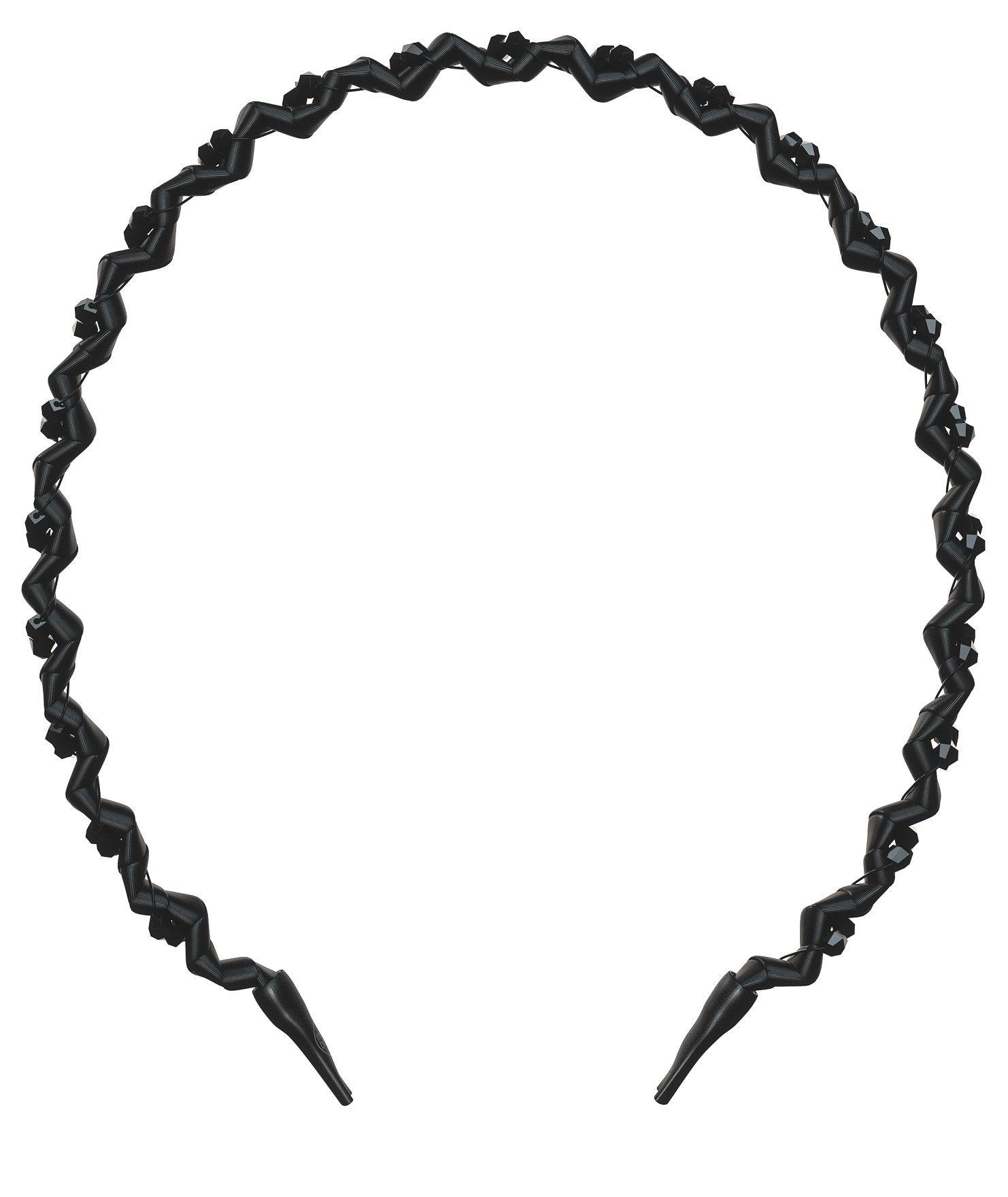 Podesiva traka za glavu HairHalo True Dark Sparkle Trake za glavu i turbani