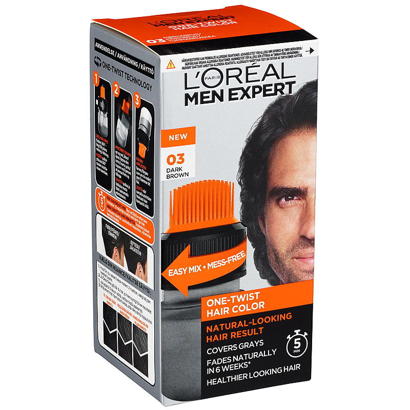 Loreal Men Expert Hårfarve Mørkebrun 03
