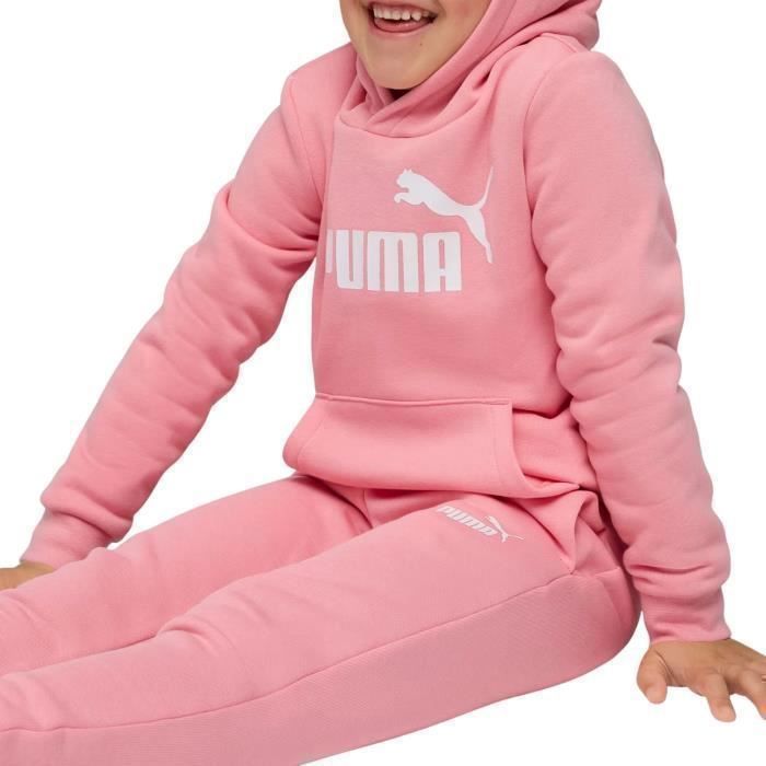 Chándal Puma Essentials Logo para Niñas N.° 1 Rosa 685238-27