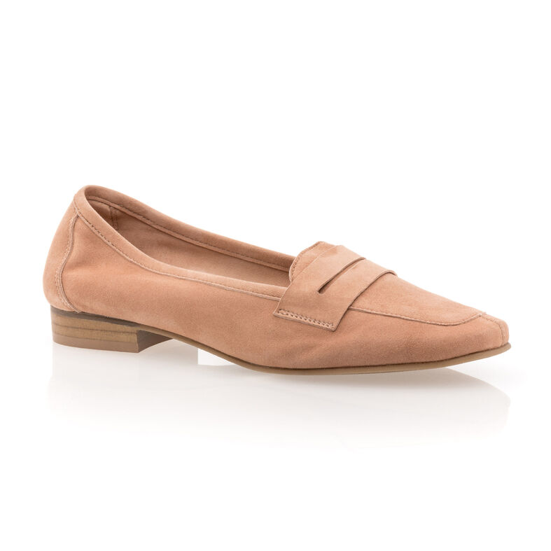 Mocassins / chaussures bateau Femme Beige