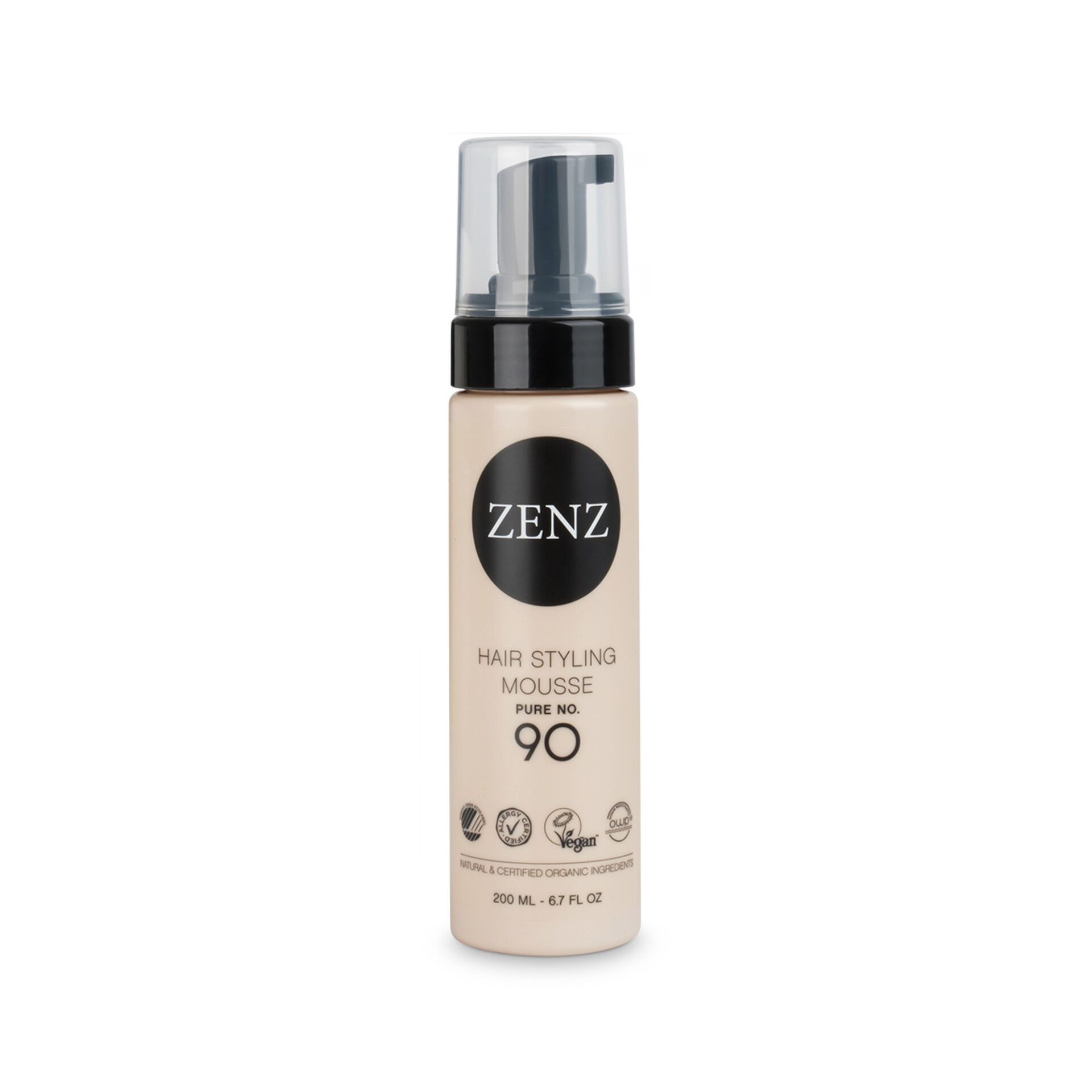 Spumă de coafat Pure nr. 90 200 ml - Zenz Organic