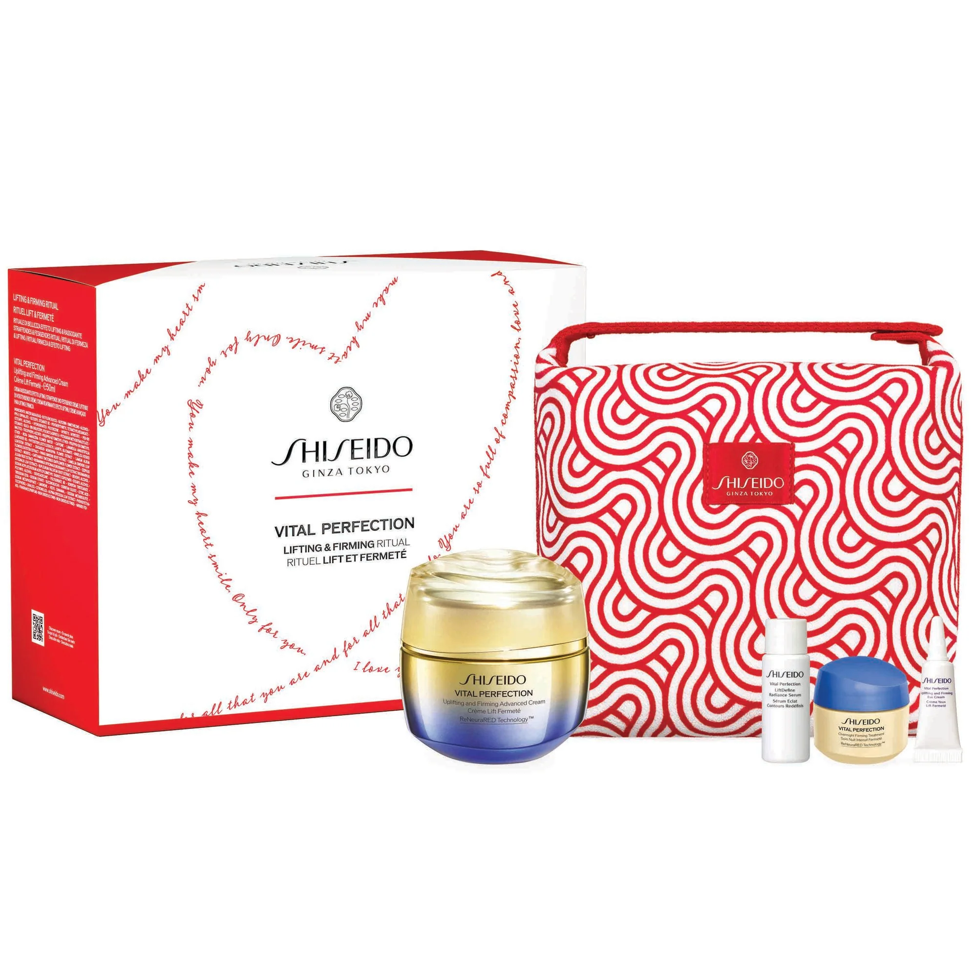 Vital Perfection Vital Perfection Advanced Pouch Set - Cofanetto Lifting, Crema viso giorno lifting