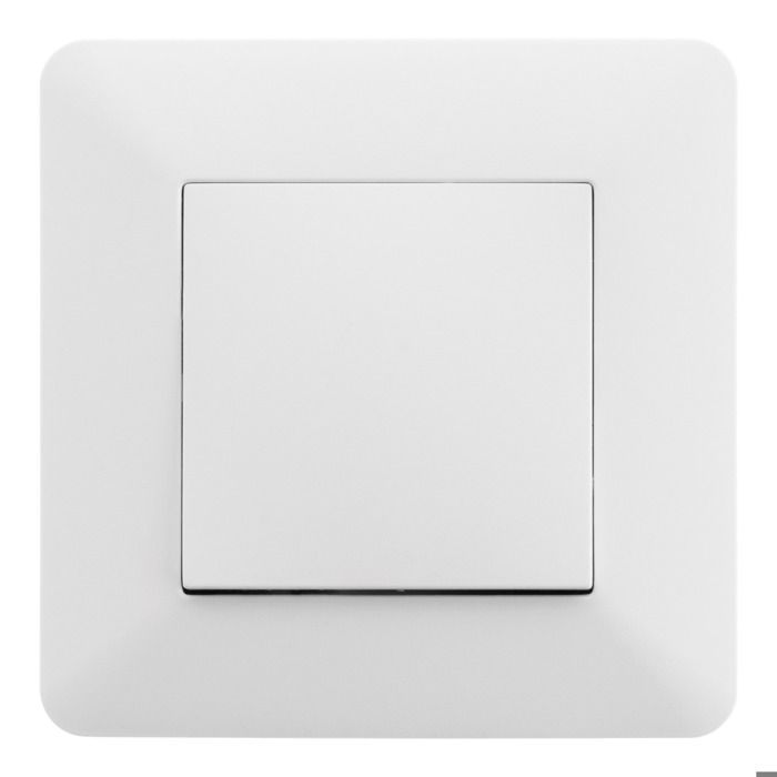 Interruptor duplo branco - Artezo - Zenitech