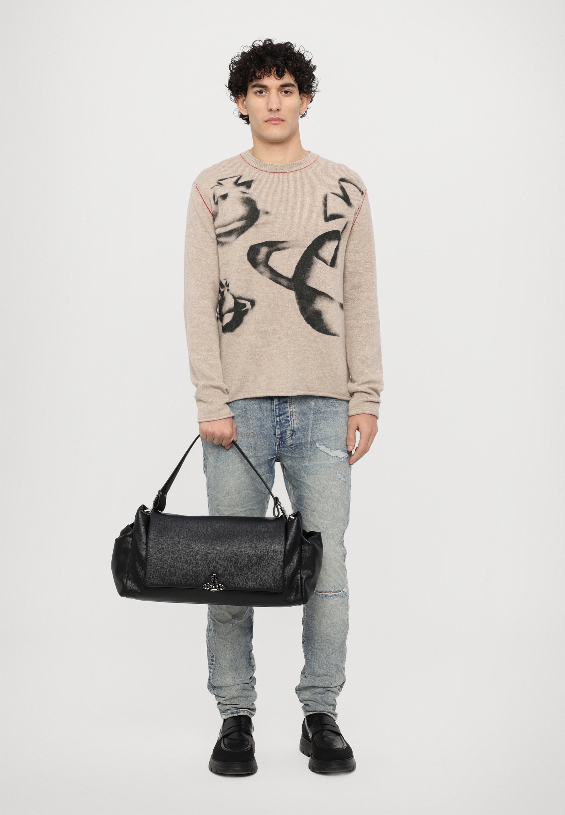 Vivienne Westwood HAZEL UNISEX - Handtas - zwart