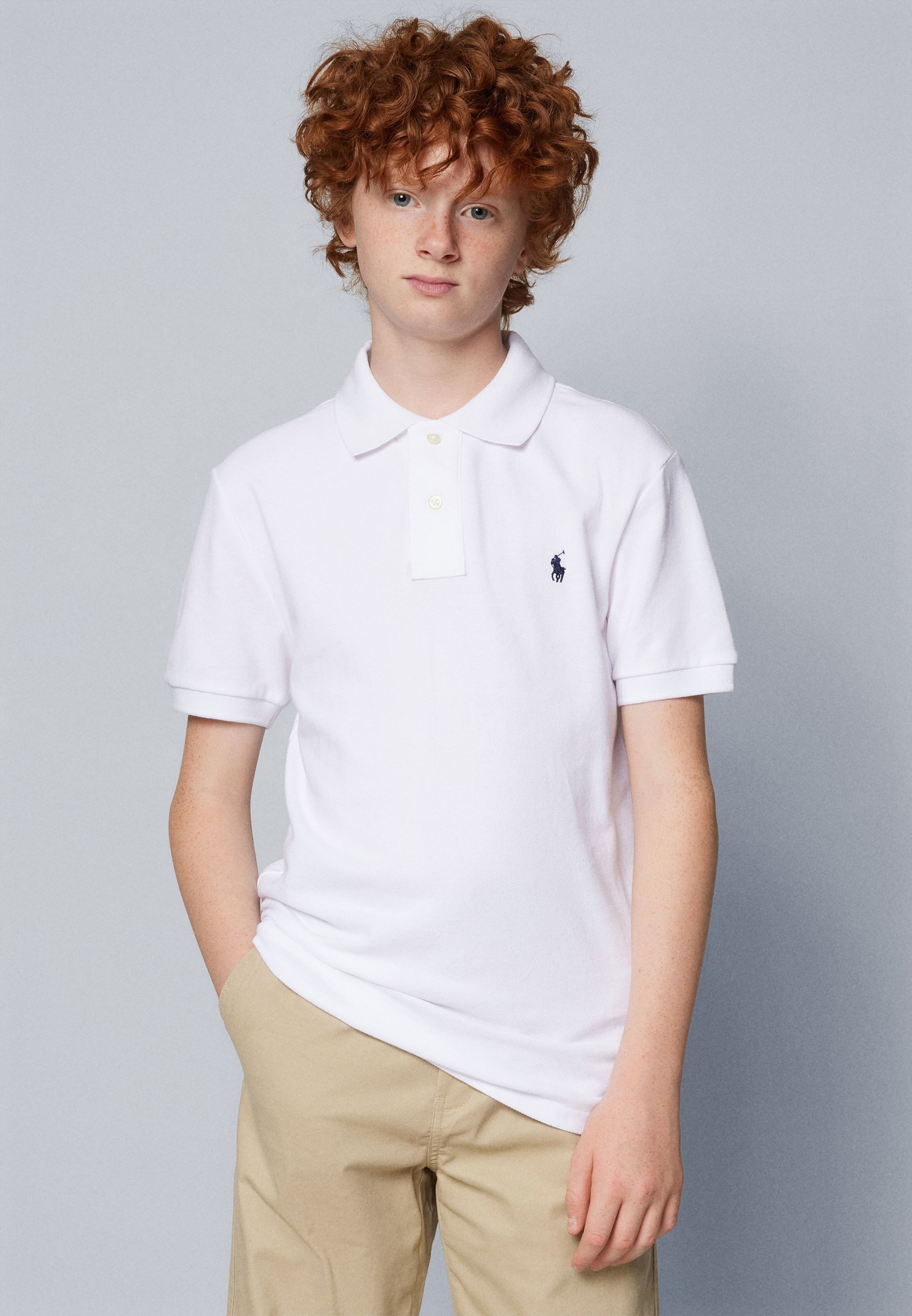 Polo Ralph Lauren CUSTOM FIT TEENS - Poloshirt - wit
