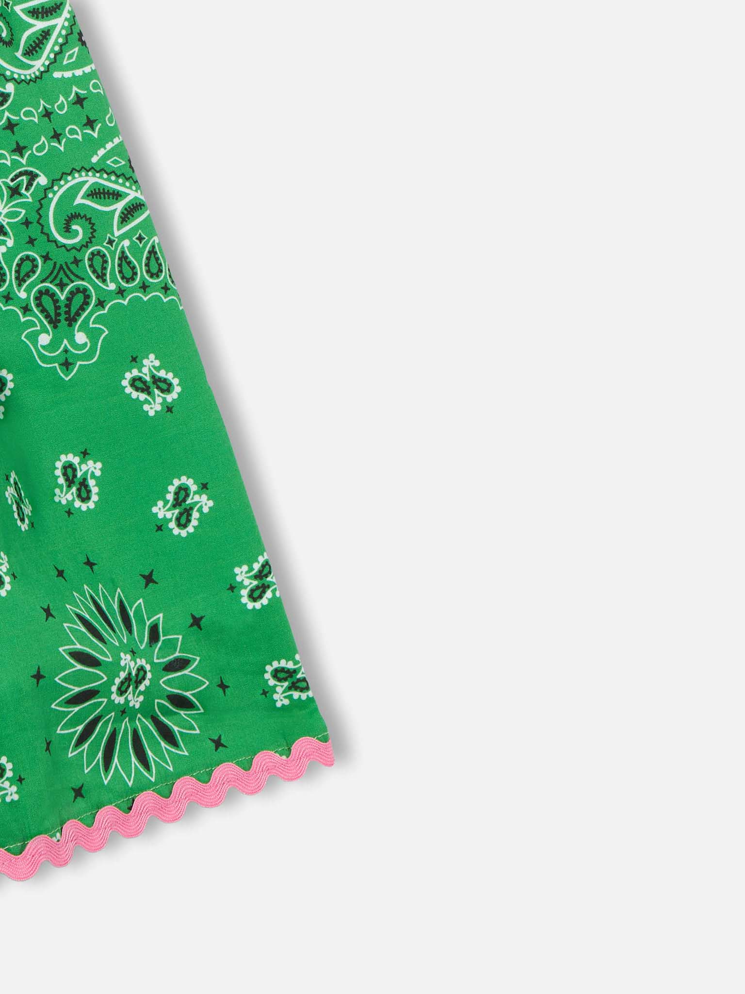 Babyjurk met bandana-print