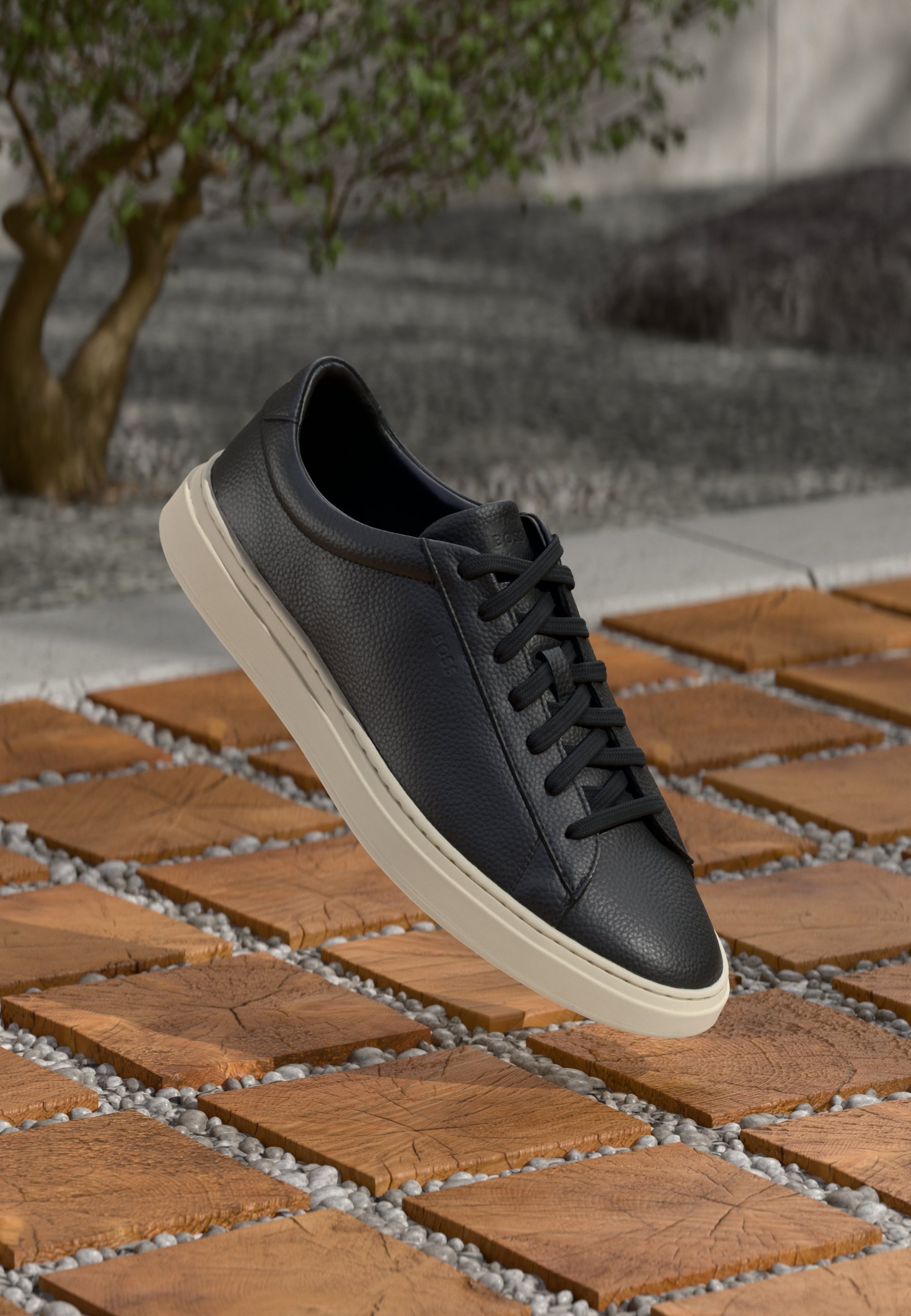 BOSS KIERAN - Sneakers - zwart