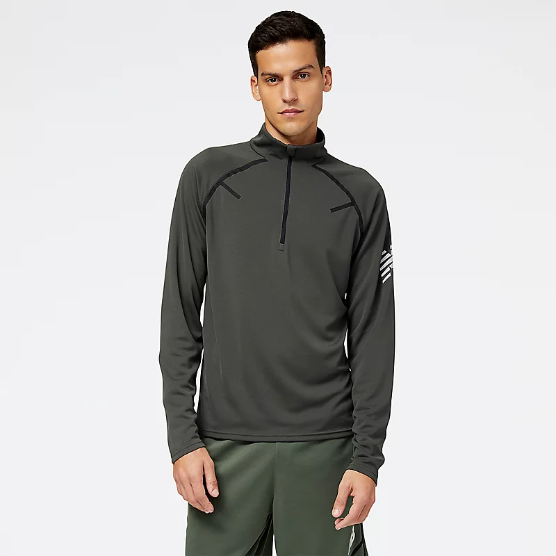 Maillot de football américain Tenacity 1/4 zip pour homme - PHANTOM