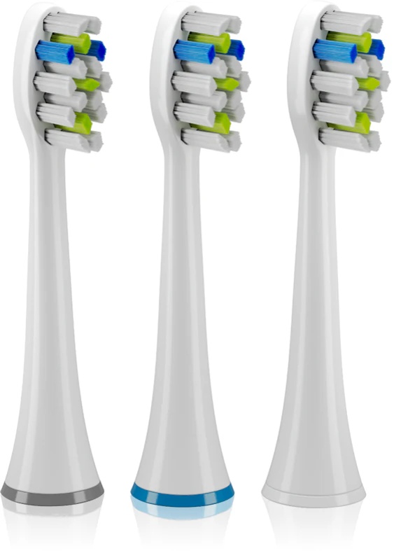 TrueLife SonicBrush UV Whiten trojni paket nadomestnih nastavkov za zobno ščetko