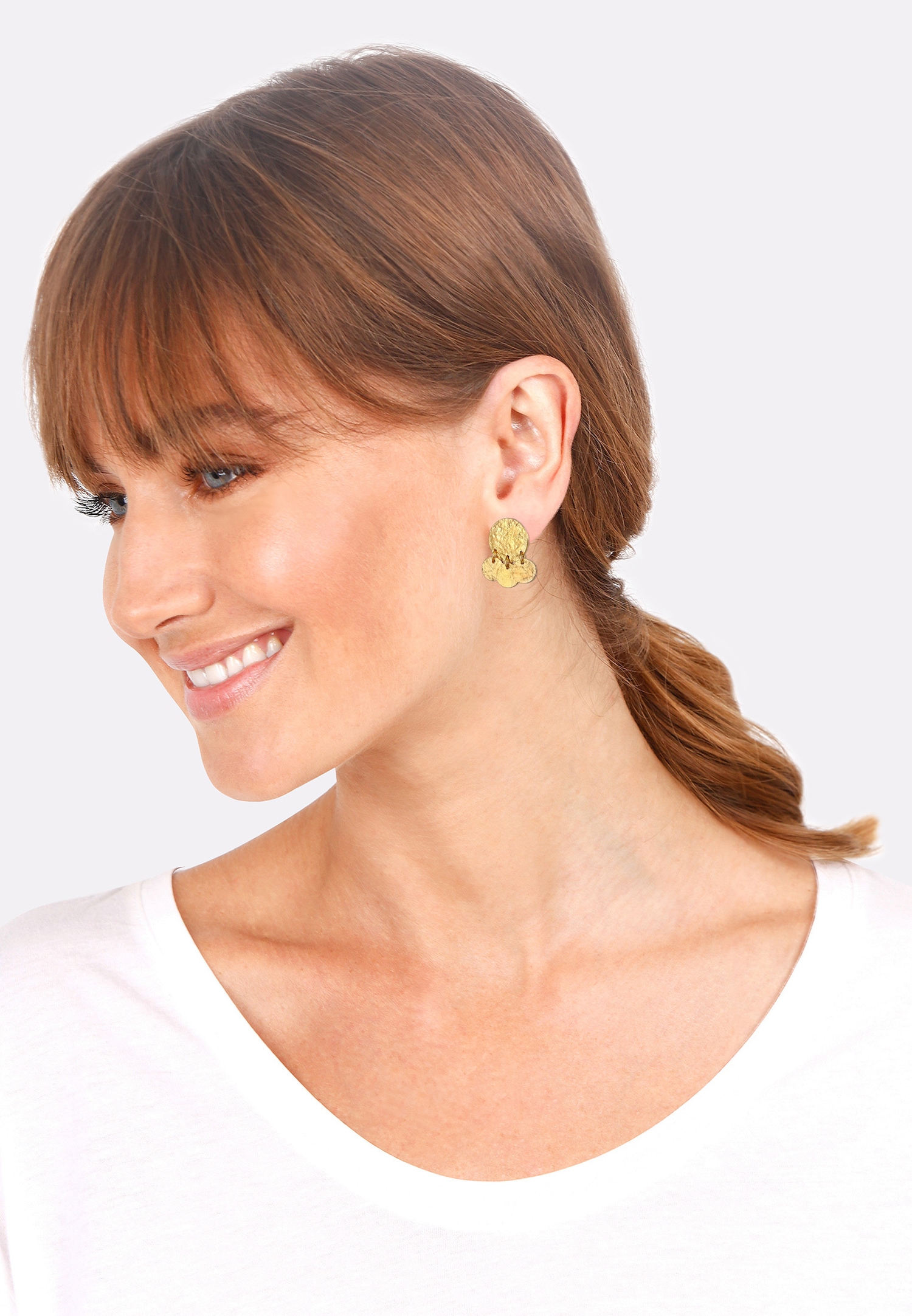Elli Plaquettes Géo Boucles d'Oreille Femme - (925/1000) Argent