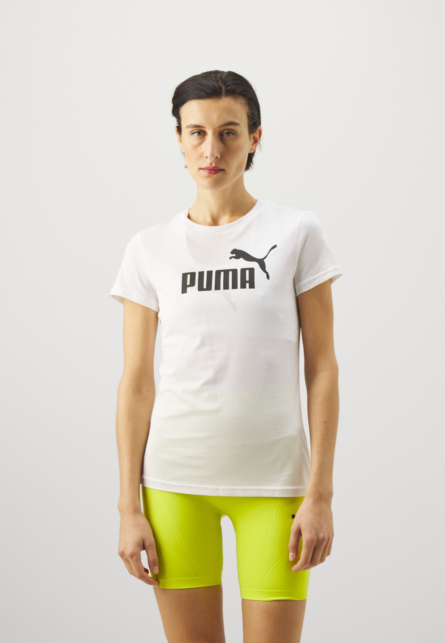 Puma NO 1 LOGO - Printtipaita - white
