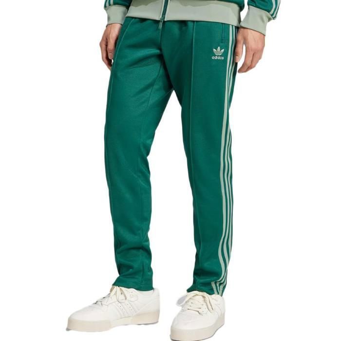 Pantalones deportivos verdes clásicos de Adidas para hombre