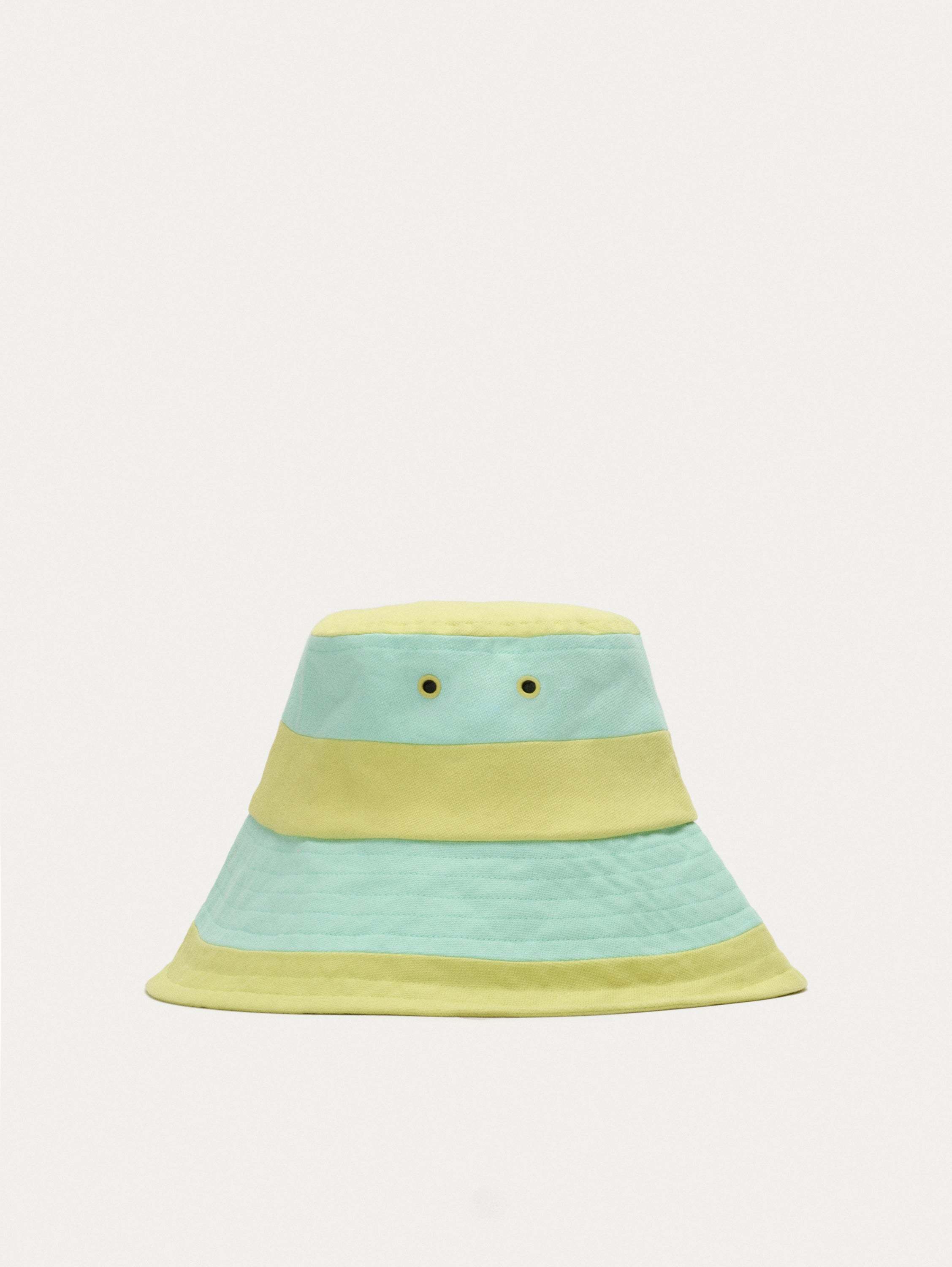 GORRO BUCKET ALGODON PIER VERDE