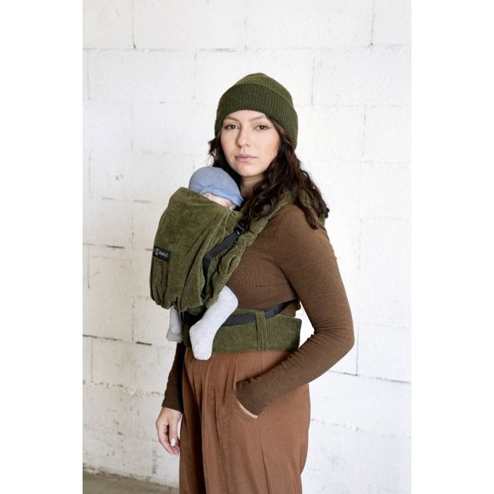 LOVE RADIUS - Marsupio Physiocarrier 2 0-36 mesi, colore verde velluto