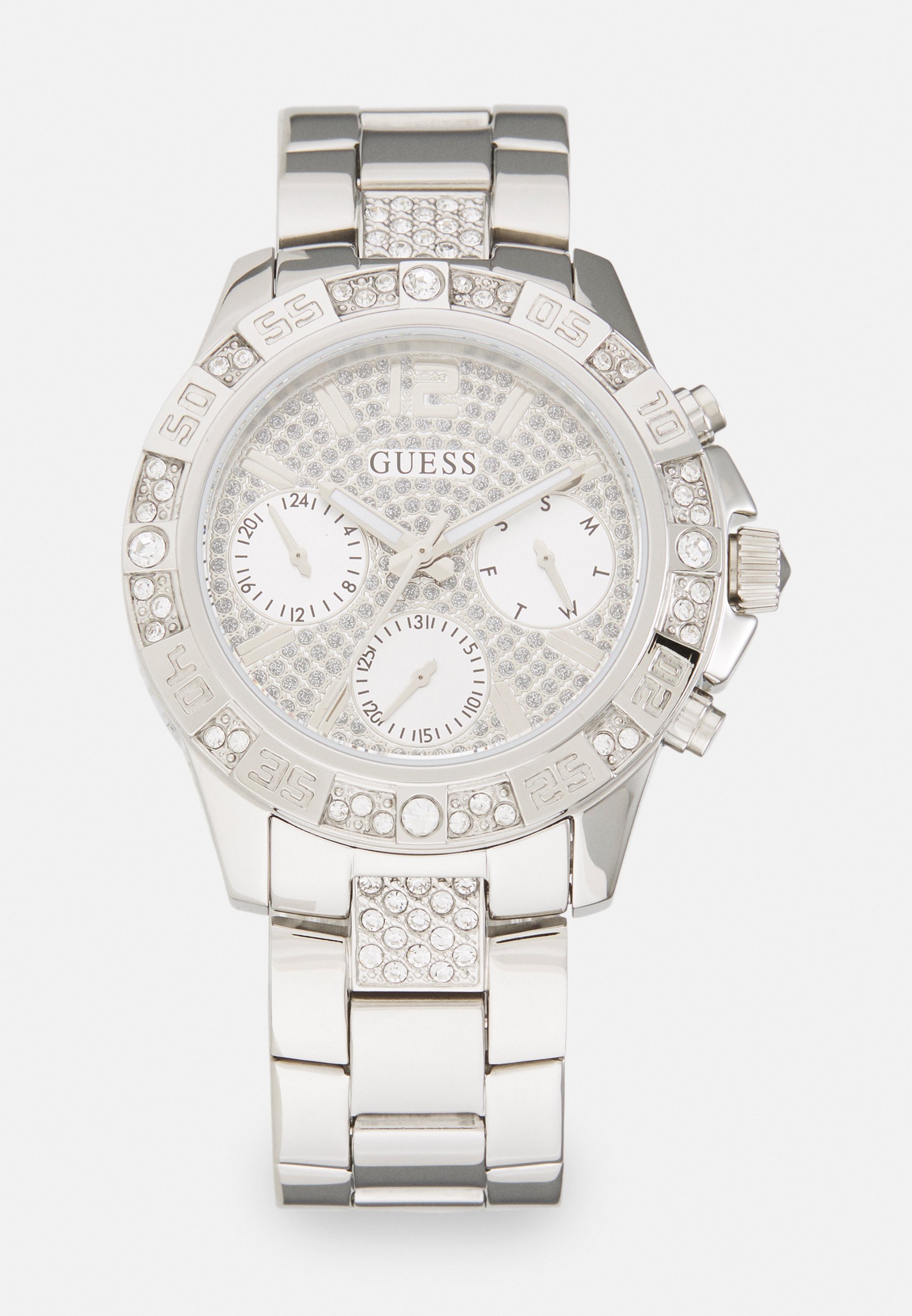 Guess MAJESTY UNISEX - Horloge - zilverkleurig
