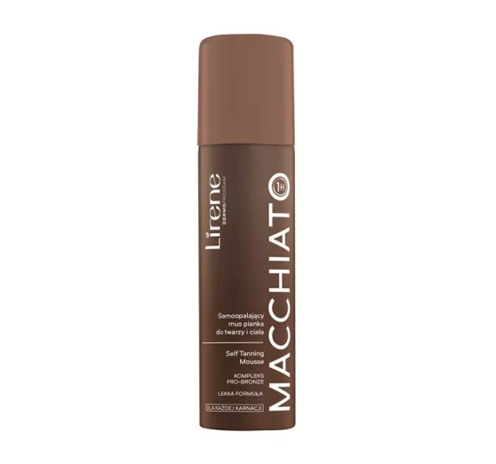 Lirene Perfect Tan samoopalający mus do twarzy i ciała Macchiato 150 ml