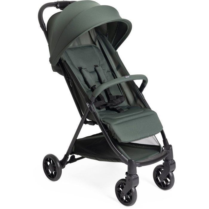 CHICCO - Cochecito urbano - Urbino - 4 ruedas - Verde oscuro