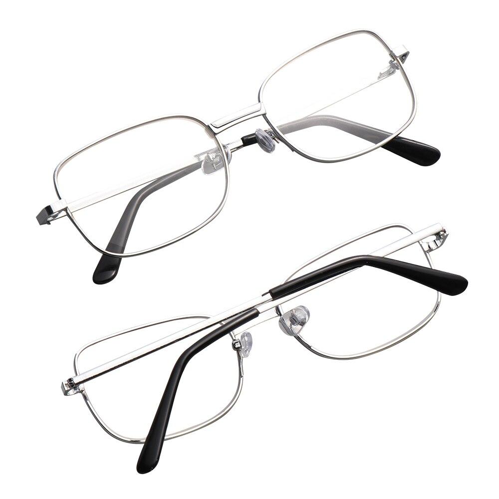 Nuovi occhiali da vista Clear Vision alla moda, con lente d'ingrandimento, ideali per la lettura e come regalo per genitori con presbiopia.