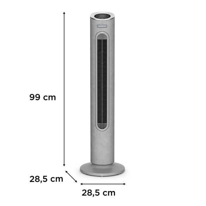 Ventilador de torre Rowenta Eole Home, potente, silencioso, con control remoto VU6980F0