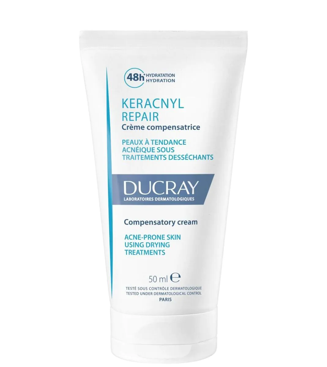 Ducray Keracnyl Repair Regenerujący krem do twarzy