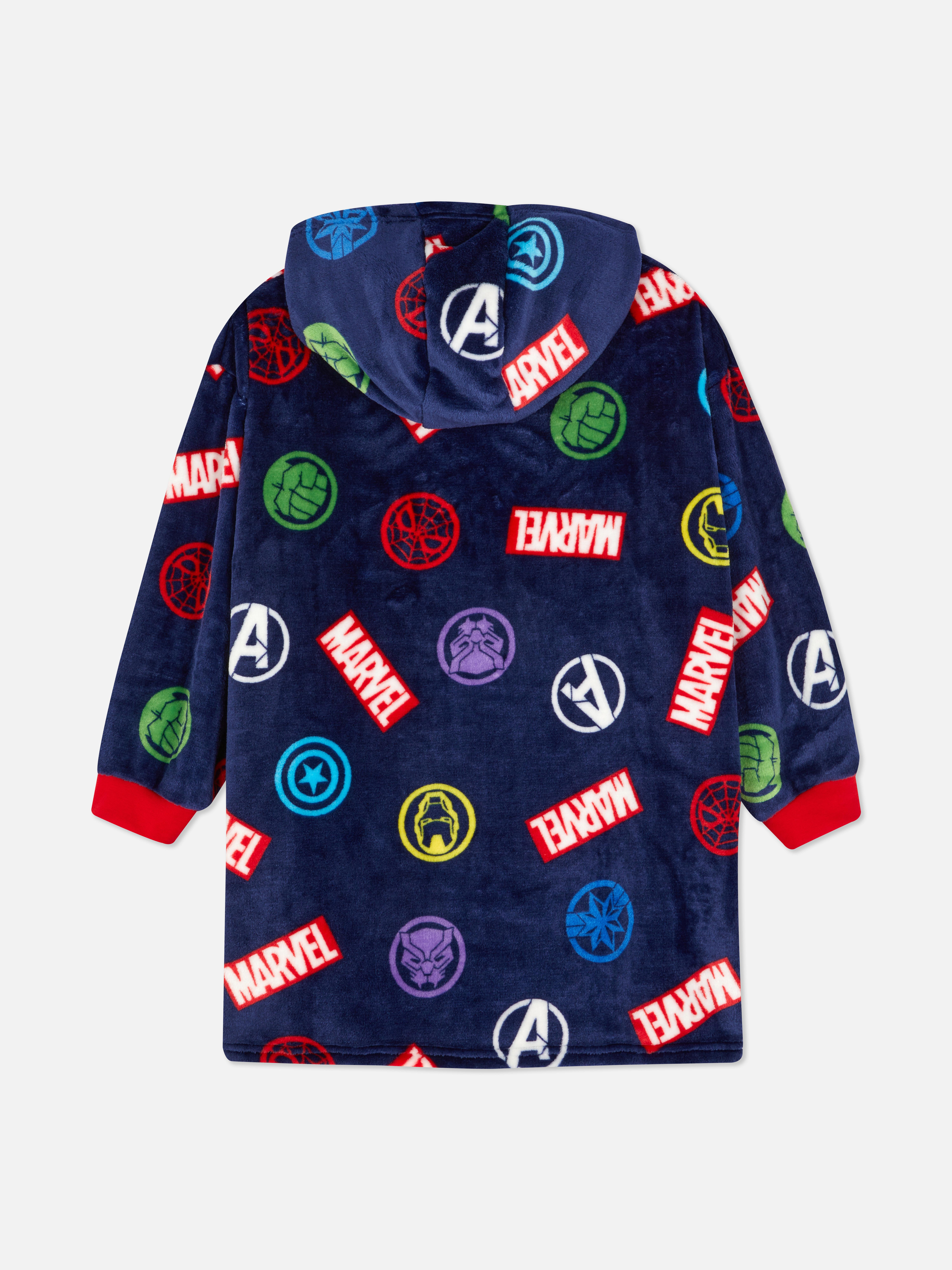 Pisică pentru copii cu logo-ul Marvel Avengers. O pisică confortabilă cu un imprimeu cool al Avengers.