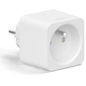 Kit de inicio de bombillas LED inteligentes PHILIPS Hue blancas - 10,5 W - Paquete de 2 bombillas E27 - Control remoto Hue - Puente - Enchufe inteligente