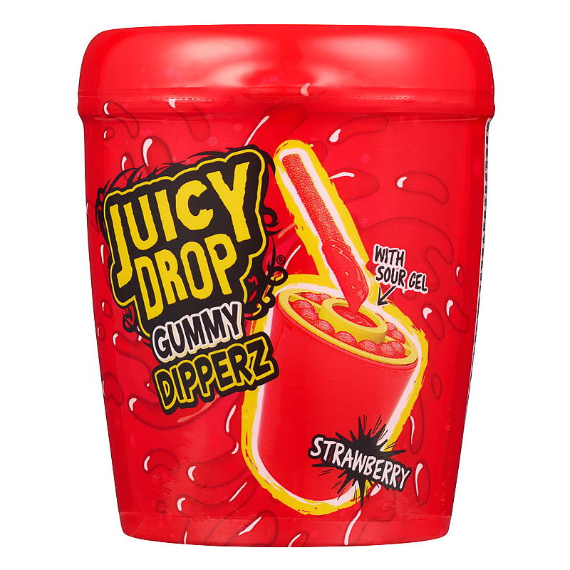 Bazooka Juicy Drops 96g Gummy Dippers