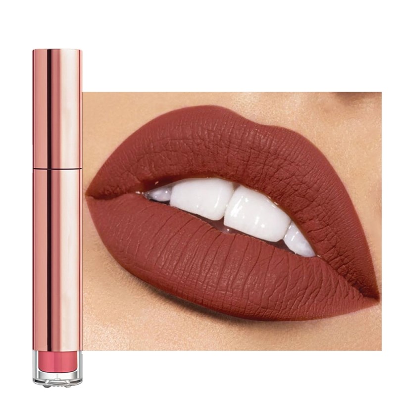 12 colori, il meglio in offerta, cosmetici di tendenza, lucidalabbra a lunga durata, impermeabili, facili da applicare, rossetto opaco