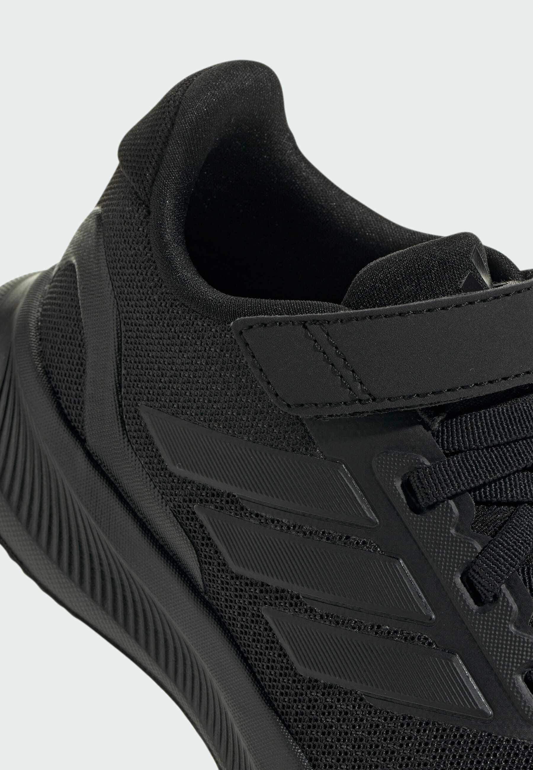 adidas Performance RUNFALCON 5 EL C - Cestné bežecké topánky - core black core black core black
