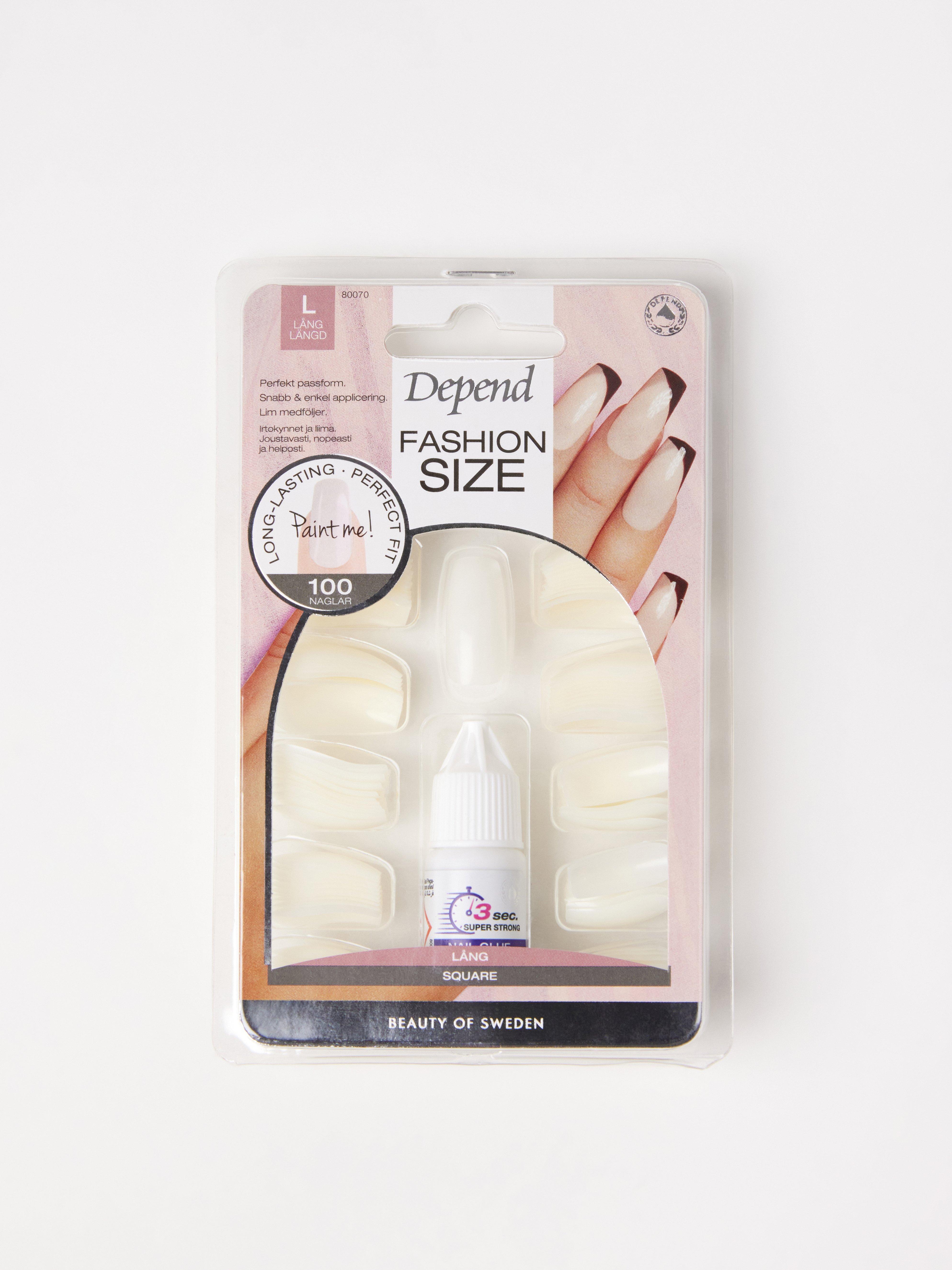 Depend Fashion Tamaño Paquete de 100 Grande Sin color